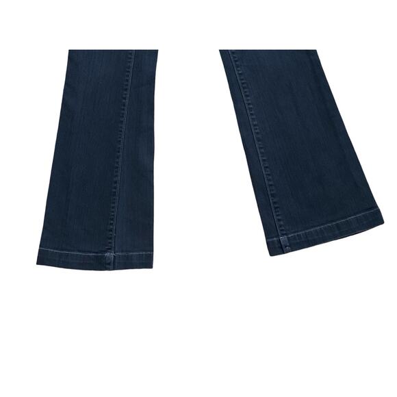 GAP Womens Size 1 Dark Gray Long and Lean Low Rise Boot Cut Jeans 28.5" Inseam - Picture 5 of 6